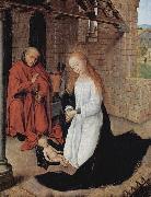 Hans Memling Christi Geburt oil painting